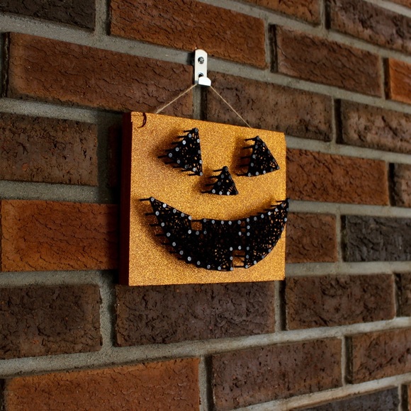 Jack-O-Lantern String Art - Picture 3 of 4